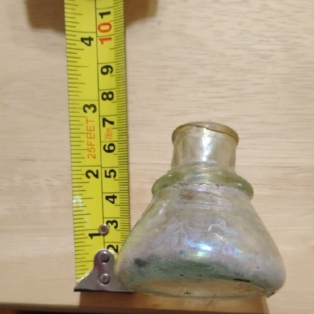Vintage Glass Inkwell